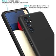 Husa Samsung Galaxy A04s Liquid Silicone, negru