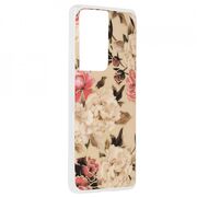 Husa samsung galaxy s21 ultra marble series, techsuit - mary berry nude