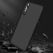 [Pachet 360°] Husa + Folie Huawei Nova 5 T /  Honor 20 GKK Original - Negru