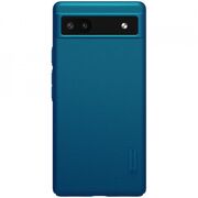 Husa google pixel 6a, super frosted shield pro, nillkin - albastru
