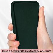 Husa samsung galaxy s23 ultra din silicon moale, techsuit soft edge - verde