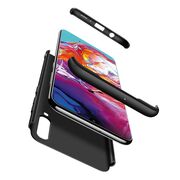 [Pachet 360°] Husa + Folie Samsung Galaxy A70 GKK Original - Negru