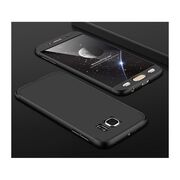 [Pachet 360°] Husa + Folie Samsung Galaxy S6 G920 GKK Original - Negru