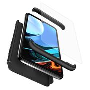 [Pachet 360°] Husa + Folie Xiaomi Redmi 9T GKK Original - Negru