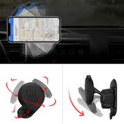 Suport Auto Magnetic Ringke Gear Pentru Telefon - Negru