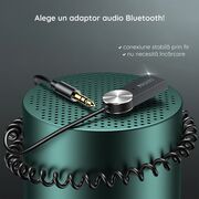 Adaptor audio Bluetooth Auxiliar Jack universal Yesido YAU24