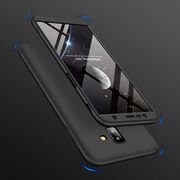 [Pachet 360°] Husa + folie Samsung Galaxy J6 Plus GKK Original, negru