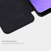 Husa Samsung Galaxy A03s Nillkin QIN Leather, negru
