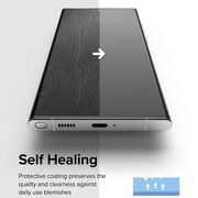 [Pachet 2x] Folie Samsung Galaxy S22 Ultra 5G Ringke Dual Easy Film Full Coverage - Clear