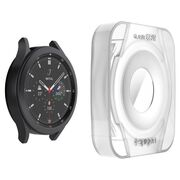 [Pachet 2x] Folie Samsung Galaxy Watch4 Classic 42mm Spigen Glas.tR EZ Fit, clear