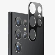 Folie camera Samsung Galaxy S22 Ultra 5G Lito S+ Metal Protector, negru