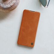 Husa Xiaomi Redmi Note 11 Nillkin QIN Leather, maro