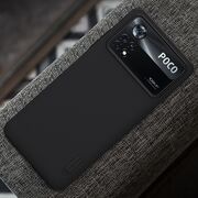 Husa Xiaomi Poco X4 Pro 5G Nillkin Super Frosted Shield, negru