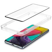Folie sticla Samsung Galaxy M53 Spigen Glas.tR Align Master, negru