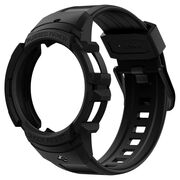 [Pachet husa + curea] Samsung Galaxy Watch4 40mm Spigen Rugged Armor Pro, gri