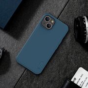 Husa iPhone 14 Nillkin Super Frosted Shield Pro, albastru