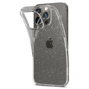 Husa iPhone 14 Pro Max Spigen Liquid Crystal Glitter, Crystal Quartz