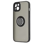 Husa iPhone 14 Plus Techsuit Glinth cu inel suport stand magnetic, negru