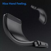 Husa Huawei nova 10 SE Techsuit Carbon Silicone, negru
