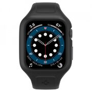 Carcasa Apple Watch 4 / 5 / 6 / 7 / 8  / SE / SE 20 2022 (40mm / 41mm), liquid air spigen - negru