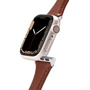 Curea Apple Watch 1 / 2 / 3 / 4 / 5 / 6 / 7 / 8 / SE / SE 2 (38 mm / 40 mm / 41 mm) Spigen Cyrill Kajuk, maro