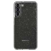 Husa Samsung Galaxy S22 5G Spigen Liquid Crystal Glitter, Crystal Quartz