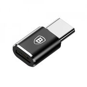 Adaptor micro type-c mama la type-c tata, convertor, baseus - negru
