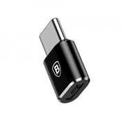 Adaptor micro type-c mama la type-c tata, convertor, baseus - negru