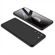 [Pachet 360°] Husa + Folie Samsung Galaxy S21 5G GKK Original - Negru