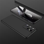 [Pachet 360°] Husa + Folie Samsung Galaxy S21 Ultra 5G GKK Original - Negru