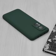 Husa Xiaomi Mi 10T 5G Techsuit Soft Edge Silicone, verde inchis