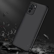 [Pachet 360°] Husa + Folie Xiaomi Redmi Note 10 4G GKK Original - Negru