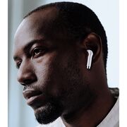 Casti wireless in-ear Usams, TWS earbuds, Bluetooth, alb, IA04
