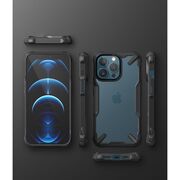 Husa iPhone 13 Pro Ringke Fusion X - transparent / negru