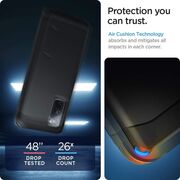 Husa Samsung Galaxy S20 FE Spigen Tough Armor - Black