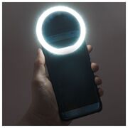 Lampa circulara selfie Ring Light telefon Techsuit, negru, RL-01