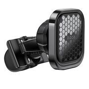 Suport auto pentru telefon cu magnet pentru grila de ventilatie Hoco S49, negru