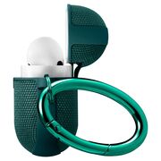 Husa Apple AirPods Pro Spigen Urban Fit cu holder metalic, verde