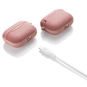 Husa Apple AirPods Pro Spigen Urban Fit cu holder metalic, roz