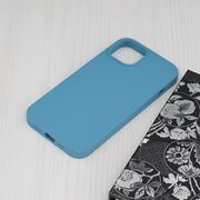 Husa iPhone 14 Techsuit Soft Edge Silicone, albastru