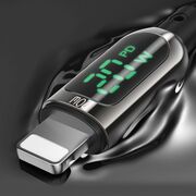 Cablu de date USB-C la Lightning Yesido CA86, 20W, 1.2m, negru