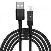 Cablu de date USB la Type-C Yesido CA-28, 2.4A, 1.2m, negru
