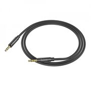 Cablu auxiliar Jack 3.5 mm Hoco UPA19, 1m, negru