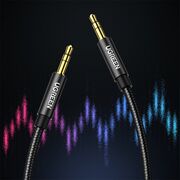 Cablu auxiliar 2x Jack 3.5mm Ugreen, negru, 2m, 50363