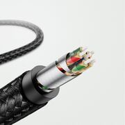 Cablu audio Ugreen, Jack 3.5mm la Lightning, compatibil Apple, 1m, negru, 70509