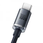Cablu de date USB la tip C Baseus 100W, 1.2m, CAJY000401