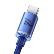 Cablu de date USB la tip C Baseus 100W, 2m, CAJY000503