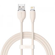 Cablu de date USB la Lightning Baseus 2.4A, 1.2m, roz, CAGD000004