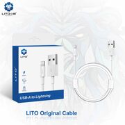 Cablu de date Quick Charging Lito Lightning Lito, 2m, 2.4A