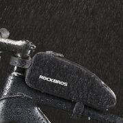 Geanta cadru bicicleta impermabila 23x6.5x9 RockBros, negru, AS-021